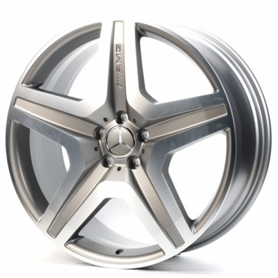Mercedes (MR706C) matt graphite machined face