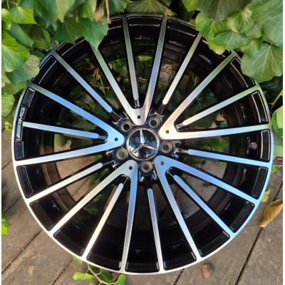 Mercedes (MR8102) gloss black machined face