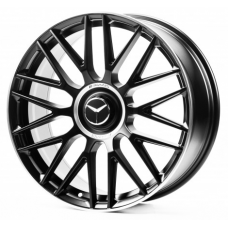 Replica Mercedes (MR932) 9,5x20 5x112 ET43 DIA66,6 (matt black machined lip)