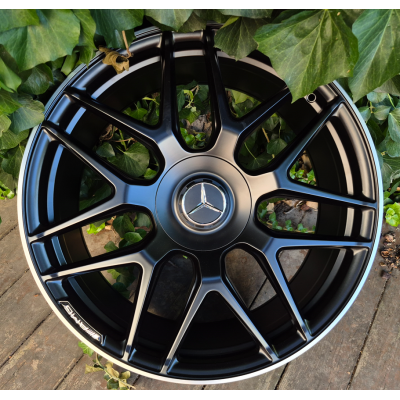 Mercedes (MR933) satin black machined lip