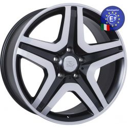 Mercedes (W775) Miyagi dull black full polished