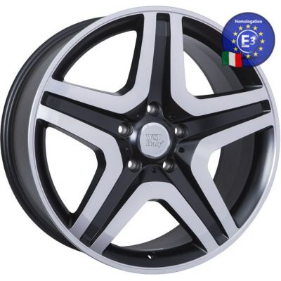 Mercedes (W775) Miyagi dull black full polished