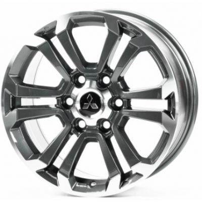 Диски Replica Mitsubishi (MI3259) 7,5x18 6x139,7 ET38 DIA67,1 (gun metal machined face)