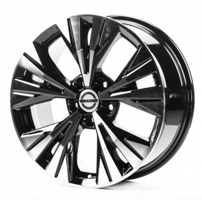 Диски Replica Nissan (NS18996) 7,5x18 5x114,3 ET40 DIA66,1 (gloss black machined face)