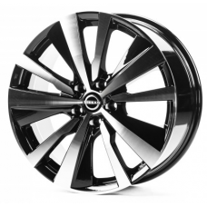 Replica Nissan (NS19067) 8x19 5x114,3 ET45 DIA66,1 (gloss black machined face)