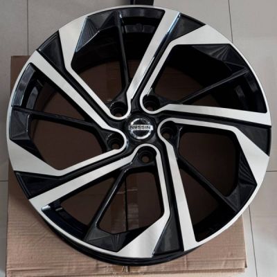 Nissan (NS1981) gloss black machined face