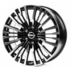 Replica Nissan (NS891) 8x20 6x139,7 ET35 DIA78,1 (black machined face)