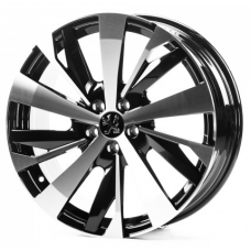 Replica Peugeot (PG0449) 7,5x19 5x108 ET40 DIA65,1 (black machined face)