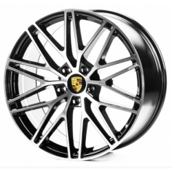 Porsche (PR3082) black machined face