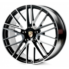 Replica Porsche (PR3084) 9,5x21 5x130 ET61 DIA71,6 (black machined face)