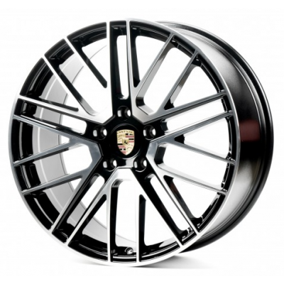 Porsche (PR3084) black machined face