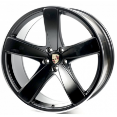Replica Porsche (PR5486) 9x21 5x112 ET26 DIA66,6 (satin black lip polished)