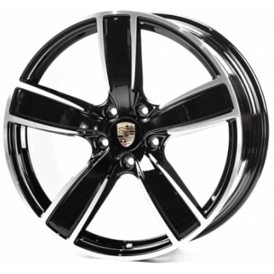 Porsche (PR5584) black machined face