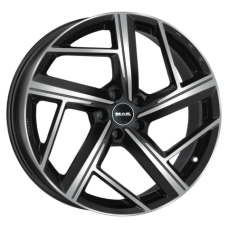 MAK QVATTRO Black Mirror Face R20 W9 PCD5x112 ET42 DIA57.1