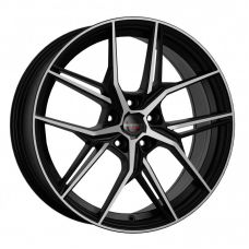 BORBET QX Black Polished Matt R19 W8 PCD5x112 ET49 DIA66.6
