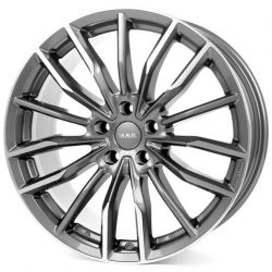 Rapp gun metal mirror
