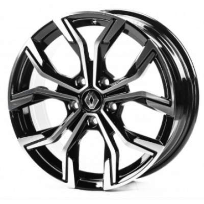 Renault (RN17367) gloss black machined face