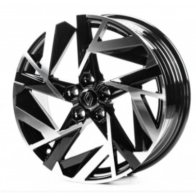 Renault (RN18877) gloss black machined face