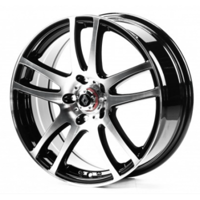Диски Replica Renault (RN5099) 6,5x16 5x114,3 ET50 DIA66,1 (gloss black machined face)