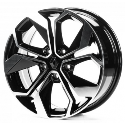Renault (RN861) gloss black machined face
