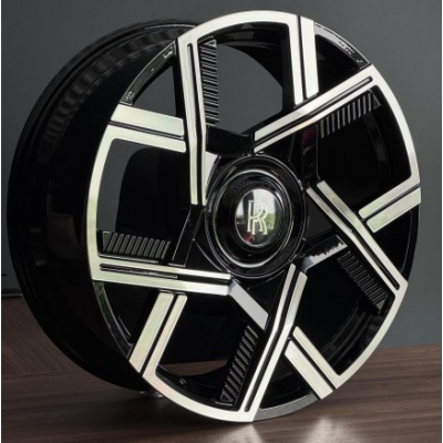 Rolls Royce (RR001) gloss black machined face