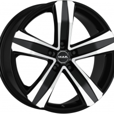 MAK STONE 5 Black Mirror Face R18 W7.5 PCD5x127 ET38 DIA71.6