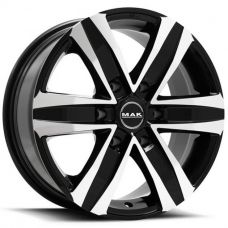 MAK STONE 6 Black Mirror Face R18 W8 PCD6x139.7 ET15 DIA106.1