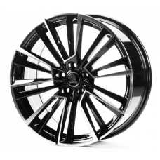 Replica Skoda (SK0361) 8x19 5x112 ET45 DIA57,1 (black machined face)