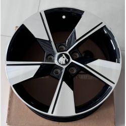Skoda (SK5626) gloss black machined face