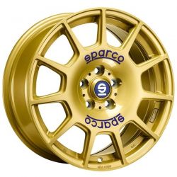 TERRA Race Gold + Blue Lettering