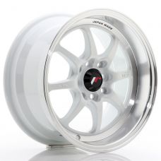 JAPAN RACING TFII White R15 W7.5 PCD4x100/114.3 ET30 DIA73.1