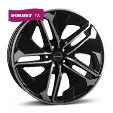 Borbet TX 9x21 5x112 ET40 DIA66,6 (black polished) Borbet TX 9x21 5x112 ET40 DIA66,6 (black polished)