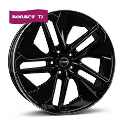 TX gloss black rim polished