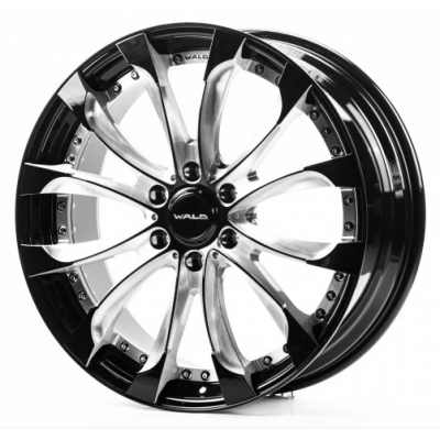 Toyota (TY001) gloss black milling face