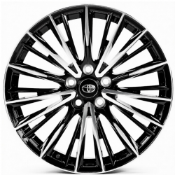 Toyota (TY042) black machined face