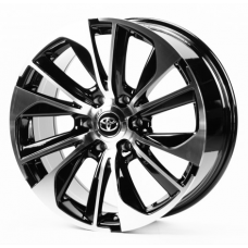Replica Toyota (TY1507) 8,5x20 6x139,7 ET25 DIA110,1 (black machined)