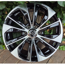 Replica Toyota (TY1507) 8,5x20 6x139,7 ET25 DIA110,1 (gloss black machined face)