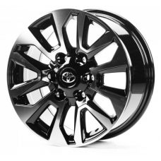 Replica Toyota (TY17347) 7,5x17 6x139,7 ET25 DIA106,1 (gloss black machined face)