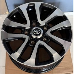 Toyota (TY706) black machined face