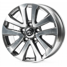 Replica Toyota (TY706) 8,5x18 5x150 ET58 DIA110,1 (gun metal machined face)