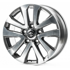 Replica Toyota (TY707) 8,5x20 5x150 ET58 DIA110,1 (gun metal machined face)
