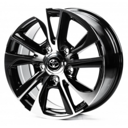 Toyota (TY776) black machined face