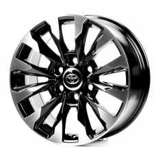 Replica Toyota (TY880) 8x18 6x139,7 ET25 DIA106,1 (black machined face)
