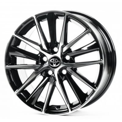 Toyota (TY893) black machined face