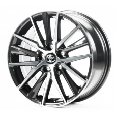 Replica Toyota (TY893) 7,5x17 5x114,3 ET45 DIA60,1 (gun metal machined face)