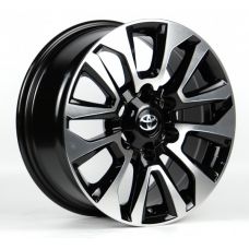 Replica Toyota (TY904) 7,5x19 6x139,7 ET25 DIA106,1 (black machined face)