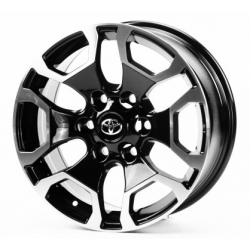 Toyota (TY963) black machined face