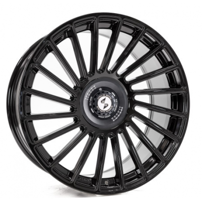 VENTI-R Black Shiny - Glanzschwarz