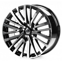 Volkswagen (VV18703) gloss black machined face
