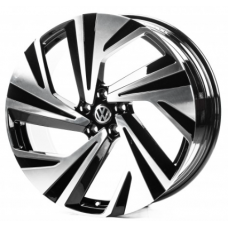 Replica Volkswagen (VV21846) 8,5x21 5x112 ET40 DIA57,1 (gloss black machined face)